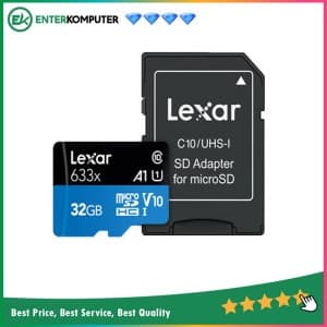 Lexar High-Performance 633x MicroSD 32GB Class 10 UHS-I 95MB/s - foto 1