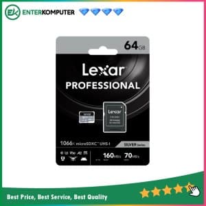 Lexar Professional 1066x MicroSDXC 64GB Class 10 UHS-I 160MB/s - foto 1