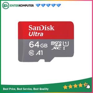 Sandisk MicroSDXC Ultra 140MB/S 64GB Class 10 UHS-1 A1 - SDSQUAB-064G - foto 1