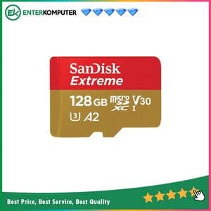 Sandisk MicroSDXC Extreme 128GB U3 A2 4K V30 R190MB/s W90MB/S - SDSQXAA-128G - foto 1