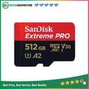 Sandisk MicroSDXC Extreme Pro 512GB U3 A2 4K V30 R200MB/s W140MB/S - SDSQXCD-512G - foto 1