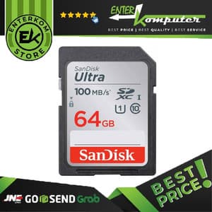 Sandisk SDXC Ultra 64GB Class 10 UHS-1 100MB/s - SDSDUNR-064G - foto 1