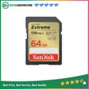 Sandisk SDXC Extreme 64GB Class 10 UHS-I U3 4K V30 170MB/s - SDSDXV2-064G - foto 1