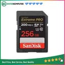 Sandisk SDXC Extreme Pro 256GB Class 10 U3 4K V30 R200MB/s W140MB/s - SDSDXXD-256G - foto 1