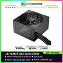 1STPLAYER ACK Series 650W ATX3.1 HA-650AA2 80+ Bronze Certified with Embossed Cable - Active PFC - 140MM Hydraulic Bearing - Whisper-Quiet Fan Design - 5 Years Warranty - foto 1