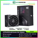 1STPLAYER ACK Series 750W ATX3.1 HA-750AA2 80+ Bronze Certified with Embossed Cable - PCIe 5.1 Ready - Active PFC - 140MM Hydraulic Bearing - Teapo Electrolytic Capacitors - 5 Years Warranty - foto 1