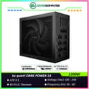 be quiet! DARK POWER 14 1200W - Fully Modular - ATX 3.1 PCIe 5.1 - 80+ Titanium Certified - 10 Years Warranty - Number 1 PSU in Germany - foto 1