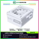 LIAN LI SP850 V2 Gold 850W WHITE ATX3.1 Ready - SFX Form Factor - 80+ Gold Certified - Fully Modular Design with Anti-tangle Embossed Cables - 10 Years Warranty Replacement - foto 1