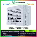 LIAN LI SP1000P SP Platinum 1000W WHITE ATX3.1 Ready - SFX Form Factor - 80+ Platinum Certified - ATX 3.1 & PCIE 5.1 Ready - Braided-Textured Cable - 10 Years Warranty Replacement - foto 1