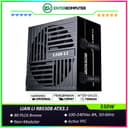 LIAN LI RB550B 550W ATX3.1 Ready - 80+ Bronze Certified - Unique Cable Management System - Braided-Textured Flat Cable - 5 Years Warranty Replacement - foto 1