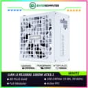 LIAN LI RS1000G 1000W WHITE ATX3.1 Ready - Rotational Shift Power Supply - 80+ Gold Certified with Cybenetics Platinum - Flexible Cable Routing with Dual-Sided 20+4 Pin - 10 Years Warranty Replacement - foto 1
