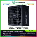 LIAN LI RS1200G 1200W BLACK ATX3.1 Ready - Rotational Shift Power Supply - 80+ Gold Certified with Cybenetics Platinum - Flexible Cable Routing with Dual-Sided 20+4 Pin - 10 Years Warranty Replacement - foto 1