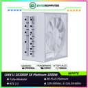 LIAN LI SX1000P SX Platinum 1000W WHITE ATX3.1 Ready - 80+ Platinum Certified - ATX 3.1 & PCIE 5.1 Ready - Braided-Textured Cables with Cable Combs - 10 Years Warranty Replacement - foto 1