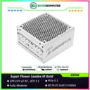 Super Flower Leadex III Gold ATX3.1 850W White Edition - SF-850F14GE(GL) ATX3.1(WH) - 80+ GOLD Certified - Fully Modular - PCIe 5.1 Ready - Japanese Main Capacitors - 10 Years - foto 1