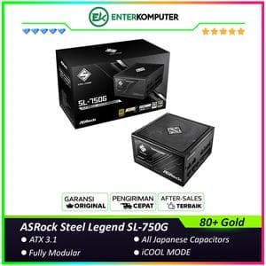 ASRock Steel Legend SL-750G 750W 80 PLUS GOLD ATX3.1 & PCIe5.1 Fully Modular - foto 1