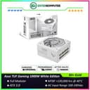 Asus TUF Gaming 1000W White Edition - 80+ Gold Fully Modular - foto 1