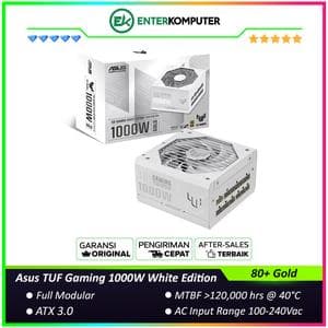 Asus TUF Gaming 1000W White Edition - 80+ Gold Fully Modular - foto 1