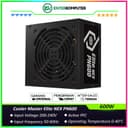 Cooler Master Elite NEX PN600 600W 75% Efficiency Non-Modular - foto 1