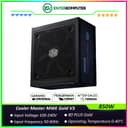 Cooler Master MWE Gold 850W V3 ATX 3.1 80 PLUS Gold Fully Modular - foto 1