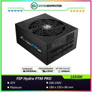 FSP Hydro PTM PRO ATX3.1 1650W 80+ Platinum PCIe 5.1 Full Modular - foto 1