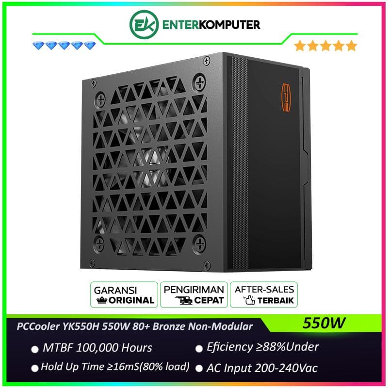 PCCooler YK550H 550W 80+ Bronze Non-Modular - foto 1