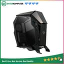 PRIME T-[X] BLACK - ALUMUNIUM GAMING CASE - DUAL SIDE TEMPERED GLASS - foto 1
