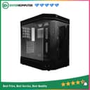 PRIME H-[Y] V2.0 BLACK - MODERN AESTHETIC DUAL CHAMBER ATX CASE - TEMPERED GLASS - foto 1