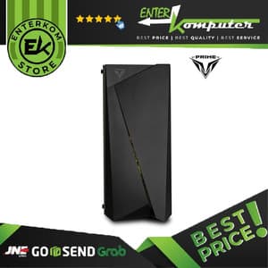 PRIME E-[S] - PREMIUM GAMING CASE 0.7mm STEEL - LEFT SIDE TEMPERED GLASS - Dust Filter - PSU Cover - Vertical GPU Support (Exclude Riser Cable) - foto 1