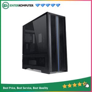 LIAN LI V3000 PLUS - DUAL SIDE 4.0mm TINTED TEMPERED GLASS - THREE MODES TRANSFORM - FRONT ARGB LIGHTING - foto 1