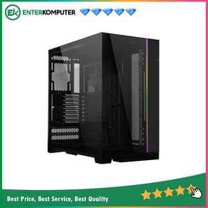 LIAN LI O11 DYNAMIC EVO XL BLACK - Reversible Chassis - Enhanced Modularity - Front and Side Tempered Glass Panels with Removable Pilar - USB Type C Included - foto 1