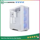 LIAN LI LANCOOL III RGB WHITE - Fully Mesh Design - Left & Right Tempered Side Glass with Hinged Flip Panels Arround - FREE 3Pcs 140MM ARGB FAN + 1Pc 140MM PWM FAN - foto 1