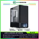 LIAN LI LANCOOL 207 DIGITAL BLACK - 6-inch LCD Screen with 60Hz Refresh Rate - 4.0mm Tempered Glass - Front Side PSU with Direct GPU Airflow - Anti-Sag GPU - FREE 2Pcs 140MM PWM Fan + 2Pcs 120MM PWM Fan - USB Type C Included - foto 1