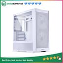 LIAN LI LANCOOL 206 RGB WHITE - Front Fine Mesh Panel - 4.0mm Tempered Glass Left Side Panel - FREE 2Pcs 160MM ARGB PWM Fan - USB Type C Included - foto 1