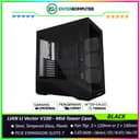LIAN LI Vector V100 BLACK - Mid-Tower Case - 270° Seamless Visibility with ARGB Lighting Strip - Back-CONNECT Motherboards Compatible - 4MM Tempered Glass - USB Type C - foto 1