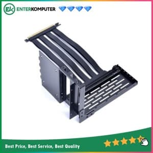 LIAN LI LAN2-1X (FOR LIAN LI LANCOOL II) Premium PCI-E x16 3.0 Black Extender Riser Cable 200mm and Cover Bracket - foto 1