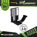 LIAN LI O11DMINI-1 BLACK (FOR LIAN LI O11 DYNAMIC MINI) Premium PCI-E x16 3.0 Extender Riser Cable 200mm and Cover Bracket - foto 1