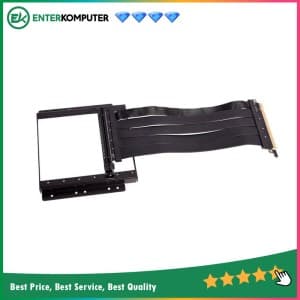 LIAN LI O11D-1X (FOR LIAN LI PC-O11DW/DX/RAZER) Premium PCI-E x16 3.0 Extender Riser Cable 200mm and Cover Bracket - foto 1