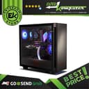 ADATA XPG INVADER - BLACK - SIDE TEMPERED GLASS - FRONT ARGB DOWNLIGHT - foto 1
