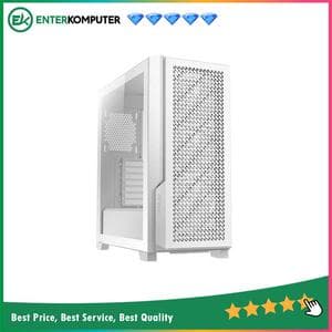 Antec P20C WHITE - Mid-Tower E-ATX Gaming Case - Massive Metal Mesh Front Panel - 4mm Tempered Glass Side Panel - Type-C 3.2 Gen 2 Ready - FREE 3PCS 120mm PWM White Fans - foto 1