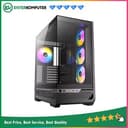 Antec CONSTELLATION C7 BLACK ARGB - Mid-Tower Gaming Case - Panoramic View - Multi-Directional AIR INTAKE and MASSIVE AIRFLOW - 4mm Tempered Glass Side Panel - Type C Ready - Free 3Pcs 120mm PWM ARGB Fans Reverse + 1Pcs 140mm PWM ARGB Fans - foto 1