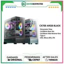 Antec CX700 ARGB - Mid-Tower Gaming Case - 4mm Tempered Glass Side Panel - Type-C 3.2 Gen 2 Ready - Free 2Pcs 120mm ARGB Fans Reverse + 1Pcs 120mm ARGB Fans - foto 1