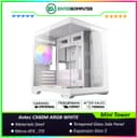 Antec CX60M ARGB WHITE - Mini Tower Gaming Case - Panoramic View - Dual Chamber Design - Tool-Free Panels - Tempered Glass - Type C Ready - Free 2Pcs 120mm ARGB Fans Reverse + 1Pcs 120mm ARGB Fans - foto 1