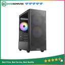 Antec NX500M ARGB - Mid-Tower M-ATX Gaming Case - Sleek Design with Massive Air Intake - Tempered Glass Side Panel - Type C 3.2 Ready - FREE 2 PCS 12CM ARGB FANS + 1 PCS 12CM ARGB FANS - foto 1
