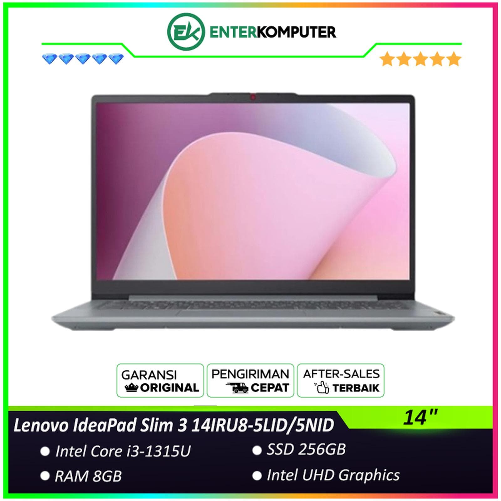 Lenovo IdeaPad Slim 3 14IRU8-5LID/5NID - foto 1