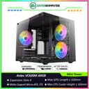 Antec VCX20M ARGB - Mini Tower Gaming Case - Panoramic View - Dual Chamber Design - Tempered Glass - Free 3Pcs 120mm ARGB Fans + 2Pcs 120mm ARGB Fans Reverse - foto 1