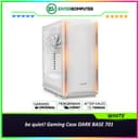 be quiet! Gaming Case DARK BASE 701 WHITE - Maximum Airflow and Usability - Open Mesh Design For High Airflow and Performance - FREE 3PCS Silent Wings 4 140mm PWM High-Speed White fans - Type C 3.2 Ready - foto 1