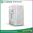 be quiet! Gaming Case SHADOW BASE 800 FX White - Side Tempered Glass - FREE 3 PCS Light Wings White 140mm PWM ARGB Fans + 1 PC Light Wings White 140mm PWM ARGB Fan - Type C 3.2 Ready - foto 1