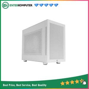 CUBE GAMING AXEL V2.0 WHITE - FRONT & SIDE MESH - WITH TYPE C 3.1 - MINI CASE - MOTHERBOARD MINI ITX & MATX COMPATIBLE - foto 1