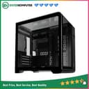 CUBE GAMING ATHOS BLACK - mATX Gaming Case - Front-Top Stylish Curve & Left Side Tempered Glass - Aesthetic Dual Chamber Design - Airflow Potential - Panoramic View with Minimalist Display Front It! - foto 1