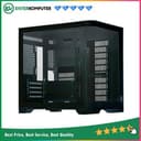 CUBE GAMING CURVAR BLACK - mATX Gaming Case - Front Curve Design & Left Side Tempered Glass - Airflow Potential - Dust Filter - Special Condition!!! - foto 1